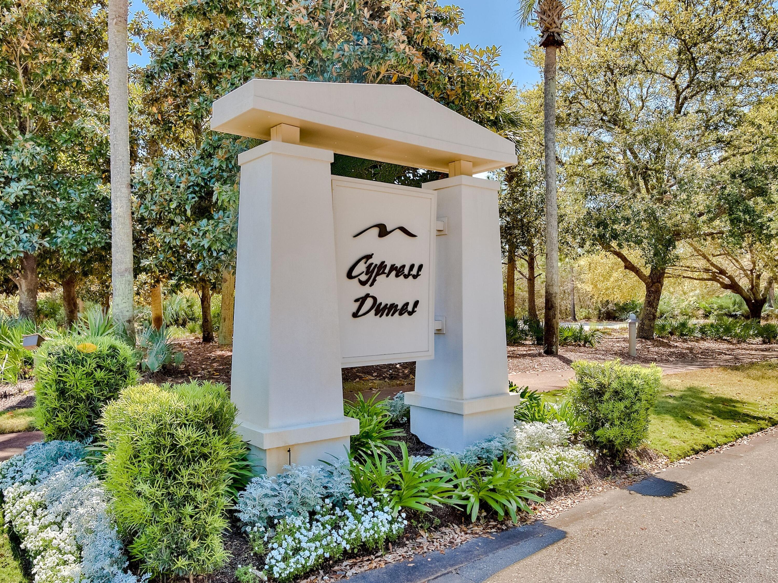Lot 11 Cypress Passage Santa Rosa Beach, FL 32459 - Photo 2 of 55 Cypress Dunes entrance
