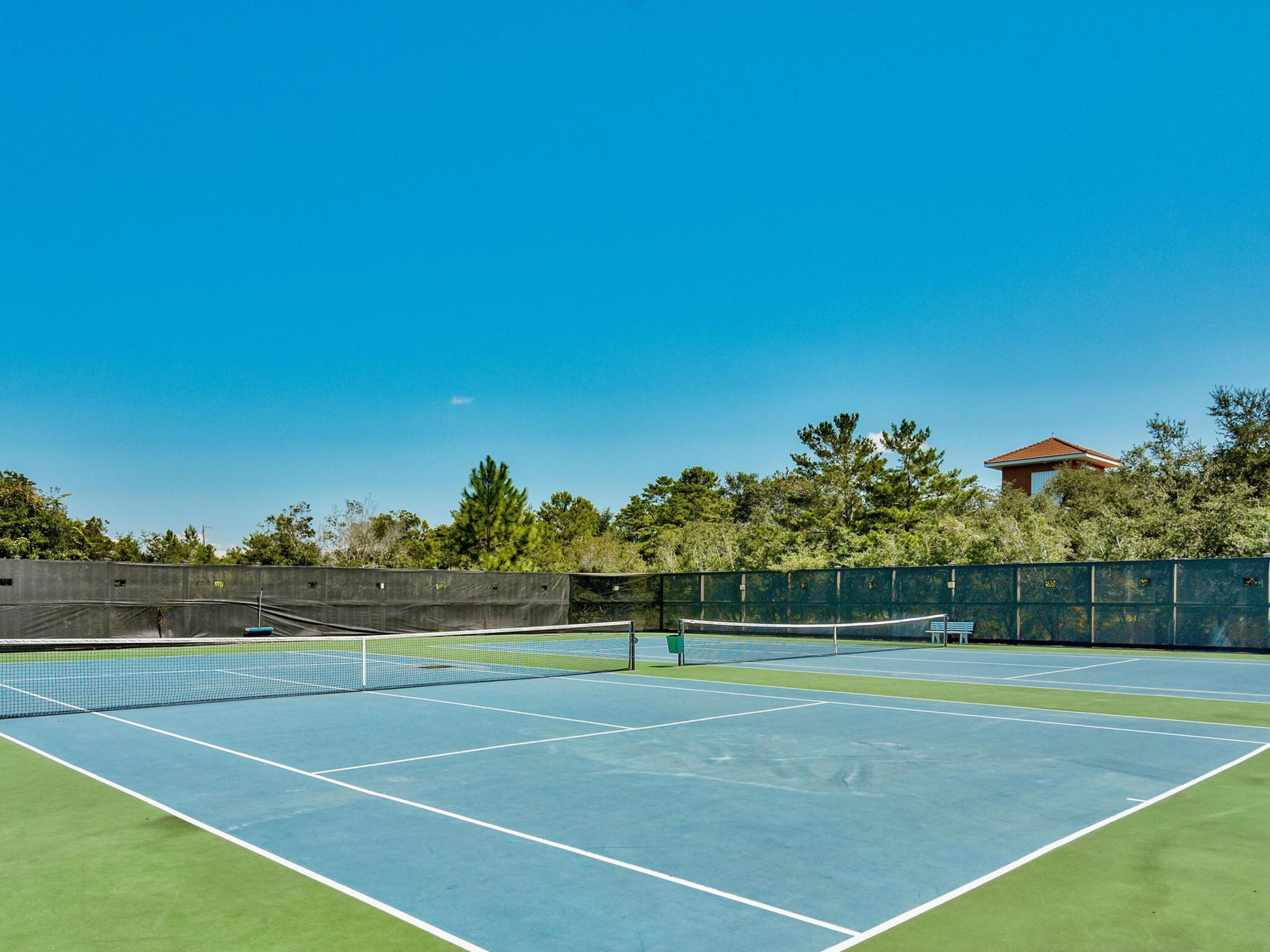 Lot 11 Cypress Passage Santa Rosa Beach, FL 32459 - Photo 43 of 55 Tennis and pickelball courts