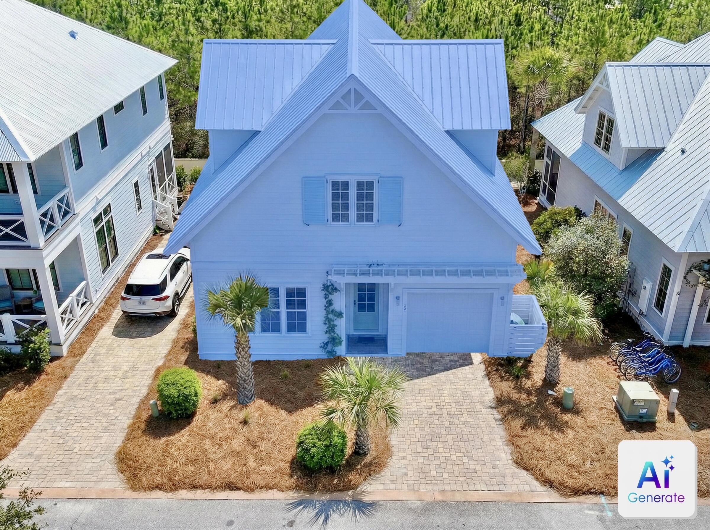 Lot 11 Cypress Passage Santa Rosa Beach, FL 32459 - Photo 55 of 55 AI image of a Topsail floor plan