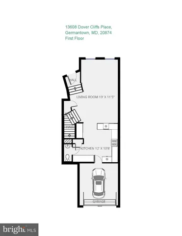 $2,400 | 13608 Dover Cliffs Place, Germantown, MD 20874