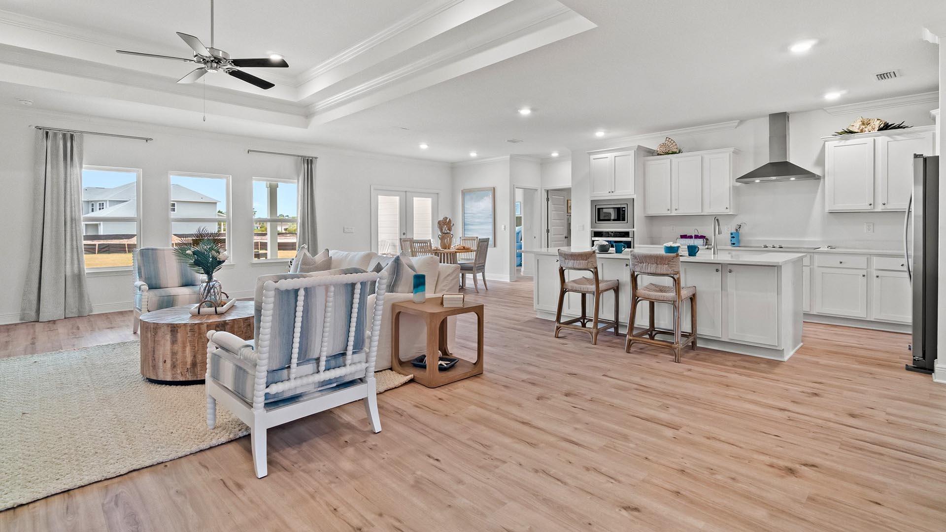 49 West Farm Owl Drive Freeport, FL 32439 - Photo 8 of 32 a view of kitchen with cabinets table and chairs