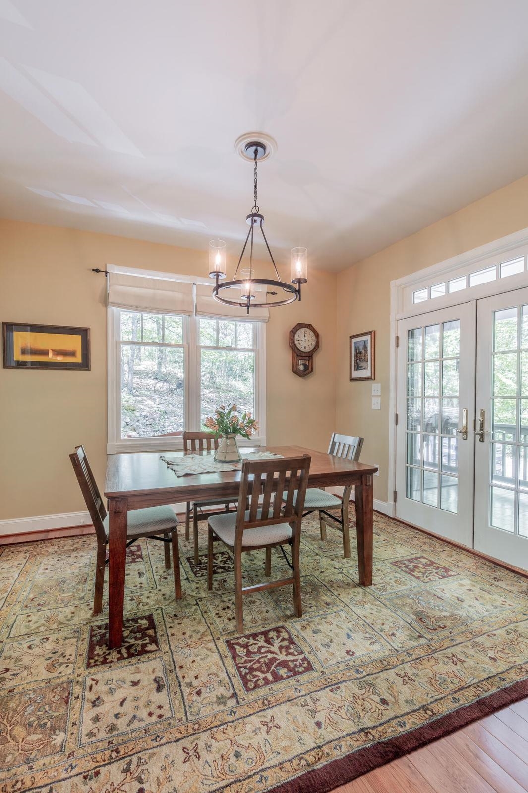 151 Stonebrook Road Amherst, VA 24521 - Photo 36 of 74 Double doors enter into the dining room from the porch.