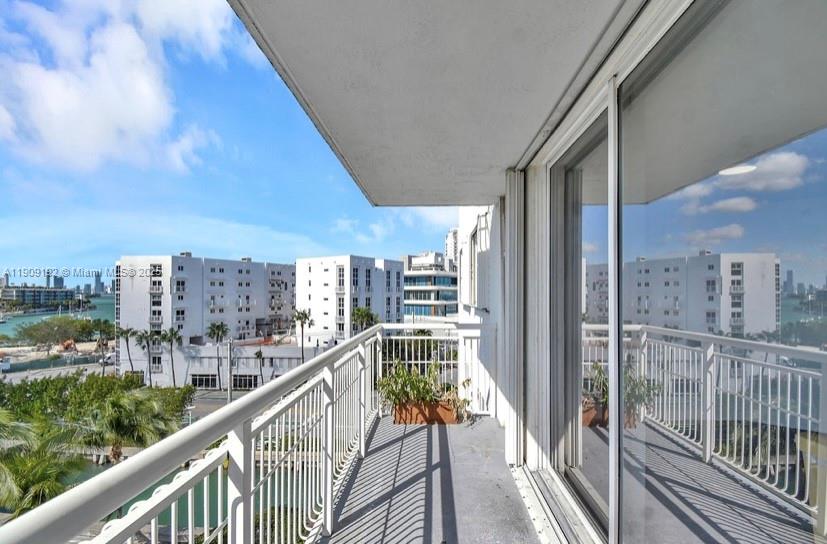 1688 West Avenue, Unit 602 Miami Beach, FL 33139 - Photo 6 of 61 a view of a balcony with city view