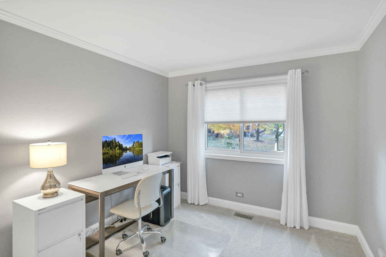 1256 Plum Tree Court, Unit D1 Schaumburg, IL 60193 - Photo 17 of 40 a workspace with furniture and window