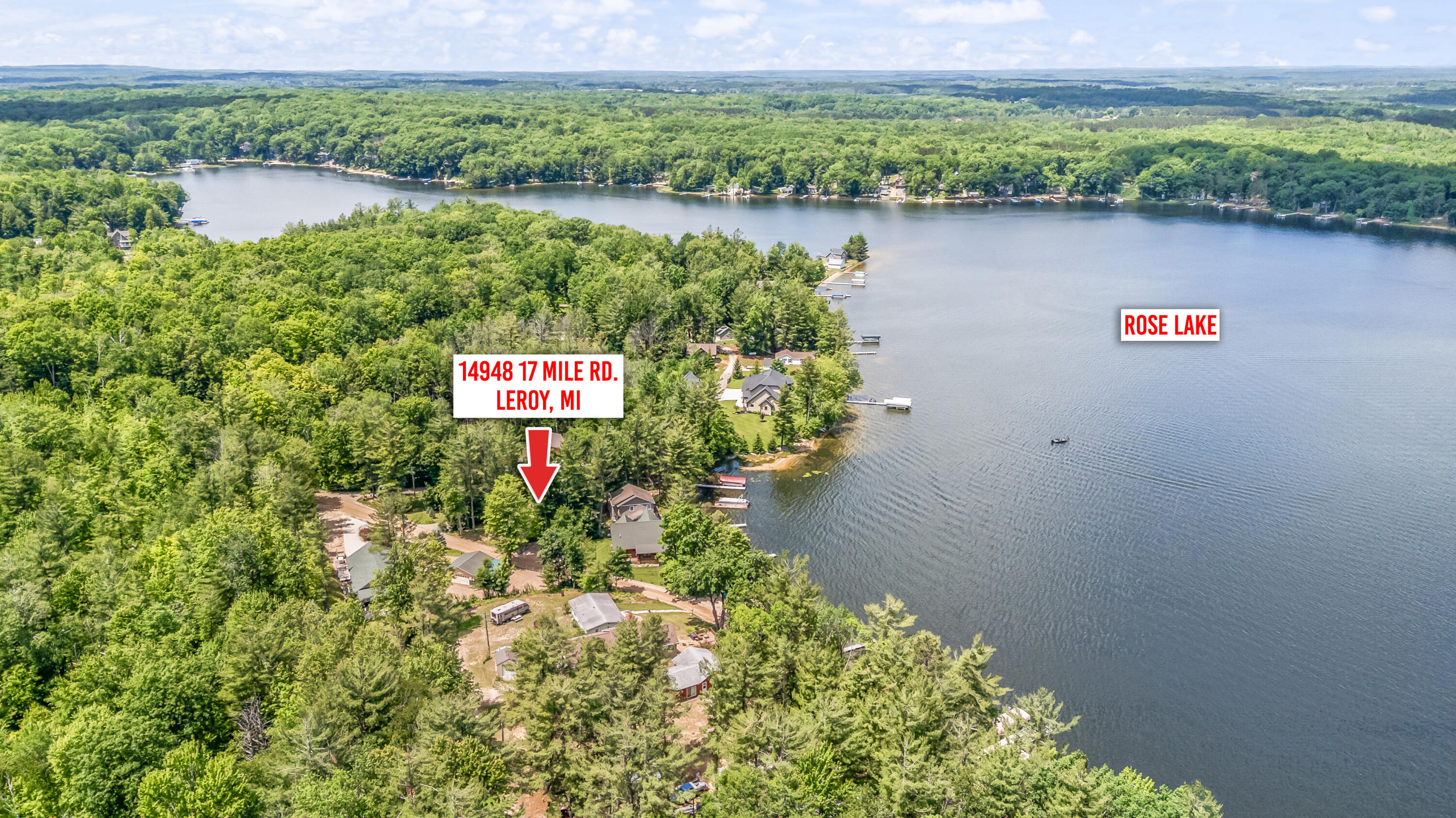14948 17 Mile Road Leroy, MI 49655 - Photo 70 of 74 14948-17MileRd-LeRoy-69-Location