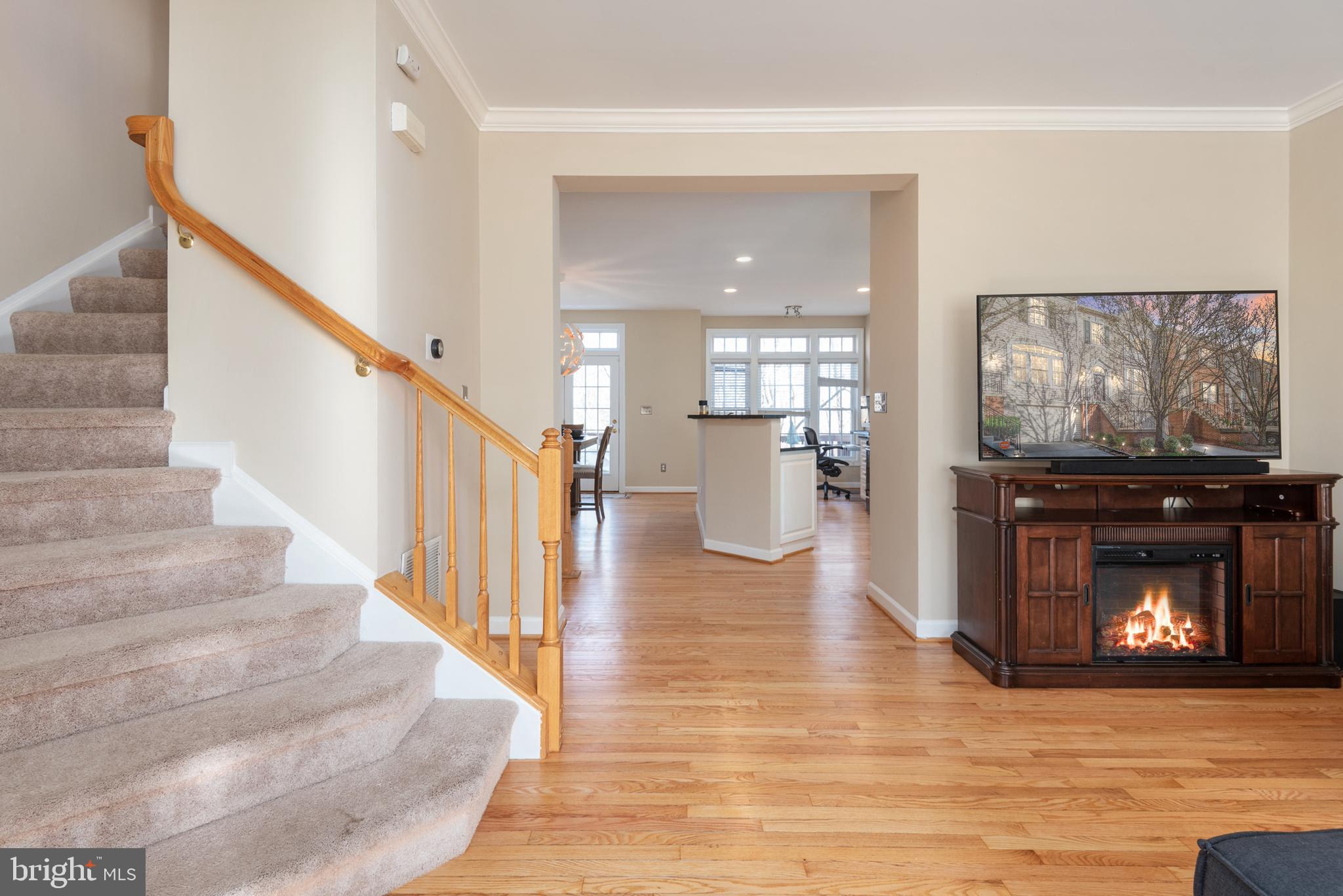6657 Debra Lu Way Springfield, VA 22150 - Photo 14 of 42 View from entry living room