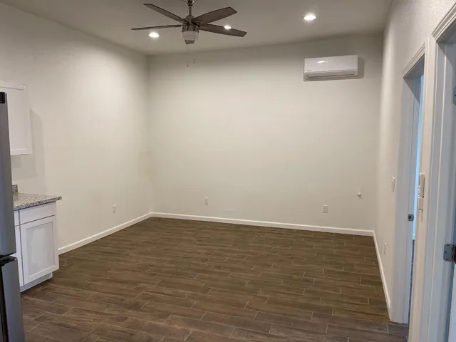 wooden floor in an empty room