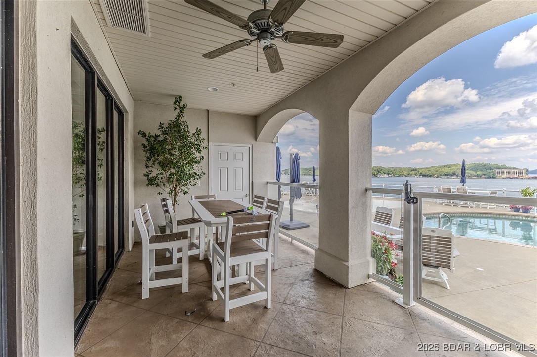 100 Trinity Pointe Drive, Unit 2L Camdenton, MO 65020 - Photo 30 of 43 Covered Patio by the pool