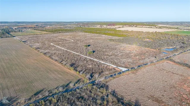 a view of ocean and with large trees