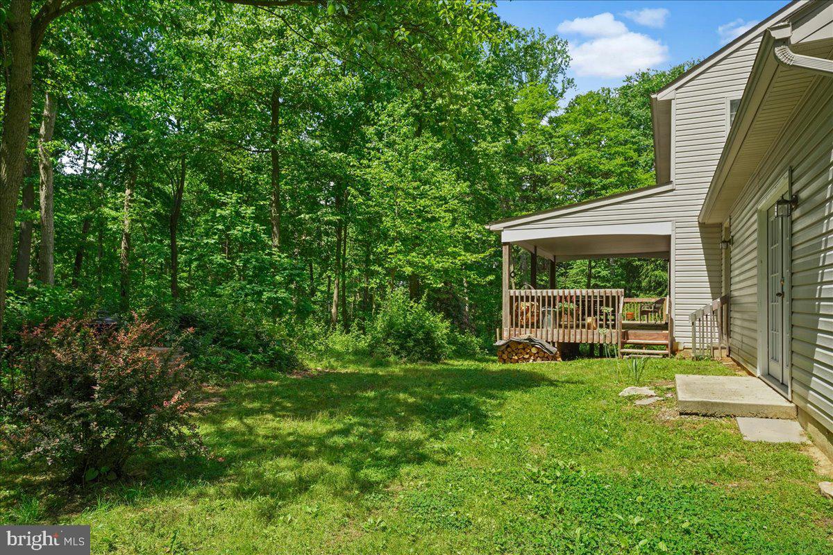 609 Lees Bridge Road Nottingham, PA 19362 - Photo 5 of 48 Back yard Covered Porch and Deck