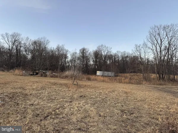 a view of backyard with green space