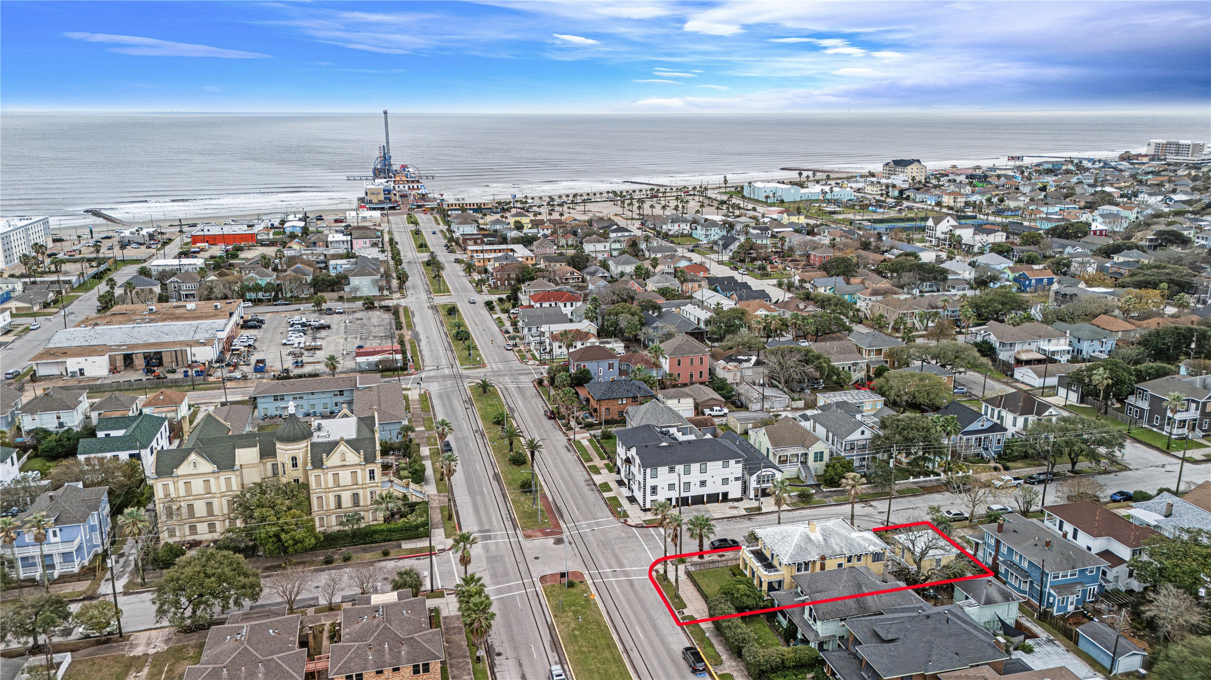 1723 Rosenberg Street Galveston, TX 77550 - Photo 36 of 38 Only a 7 minute walk to Pleasure pier and the beach.