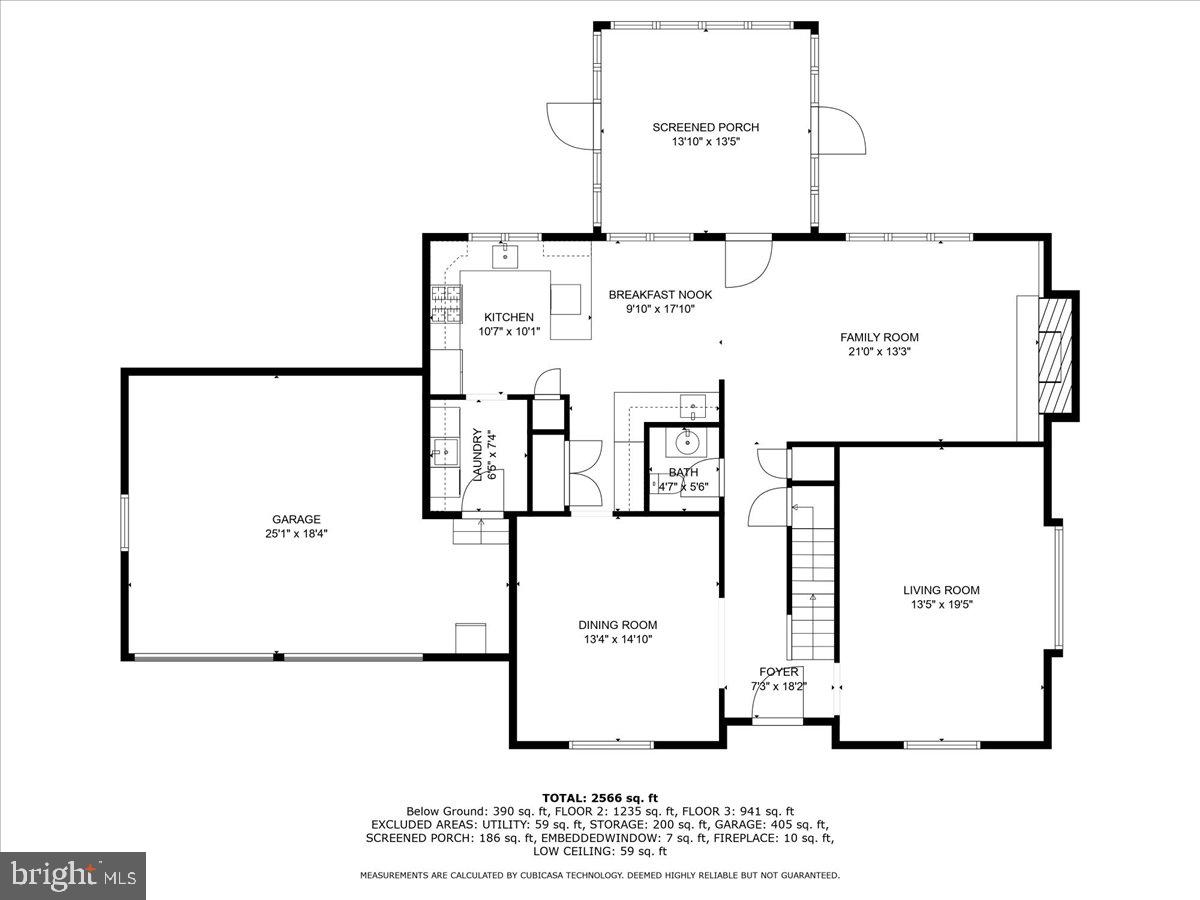 103 Partree Road Cherry Hill, NJ 08003 - Photo 36 of 39 Main level floor plan