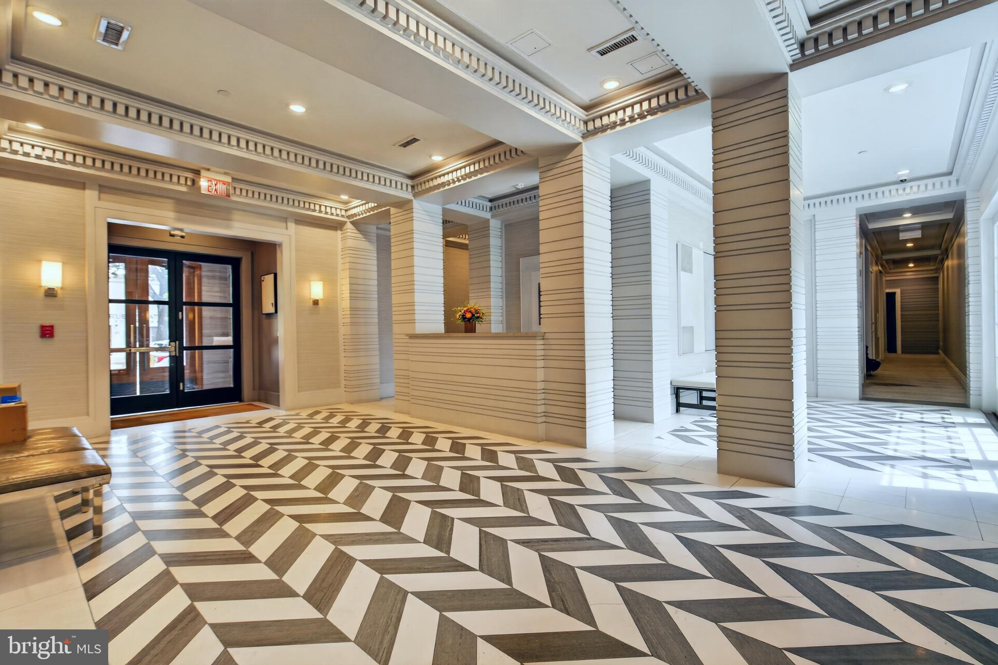 300 8th Street Northeast, Unit 209 Washington, DC 20002 - Photo 21 of 27 Elegant design of building lobby