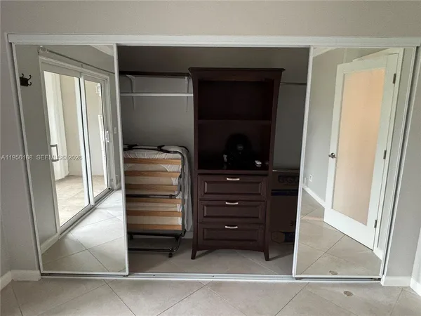 a view of front door