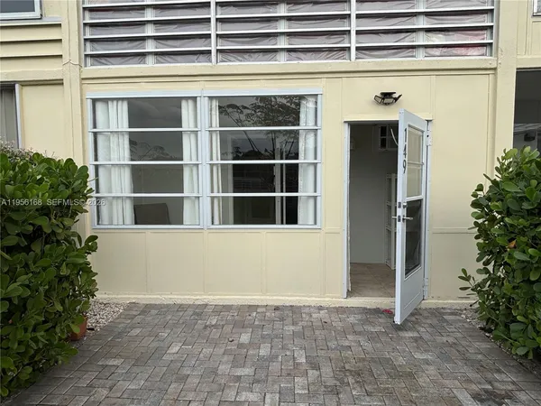 a view of outdoor space with seating area