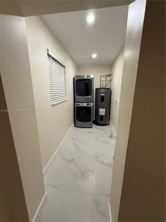 a view of a storage & utility room
