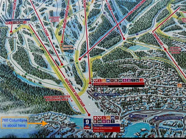 a front view of a building with street view