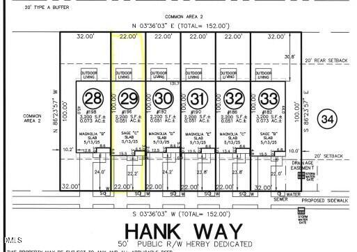 196 Hank Way Angier, NC 27501 - Photo 6 of 54 Plot Plan