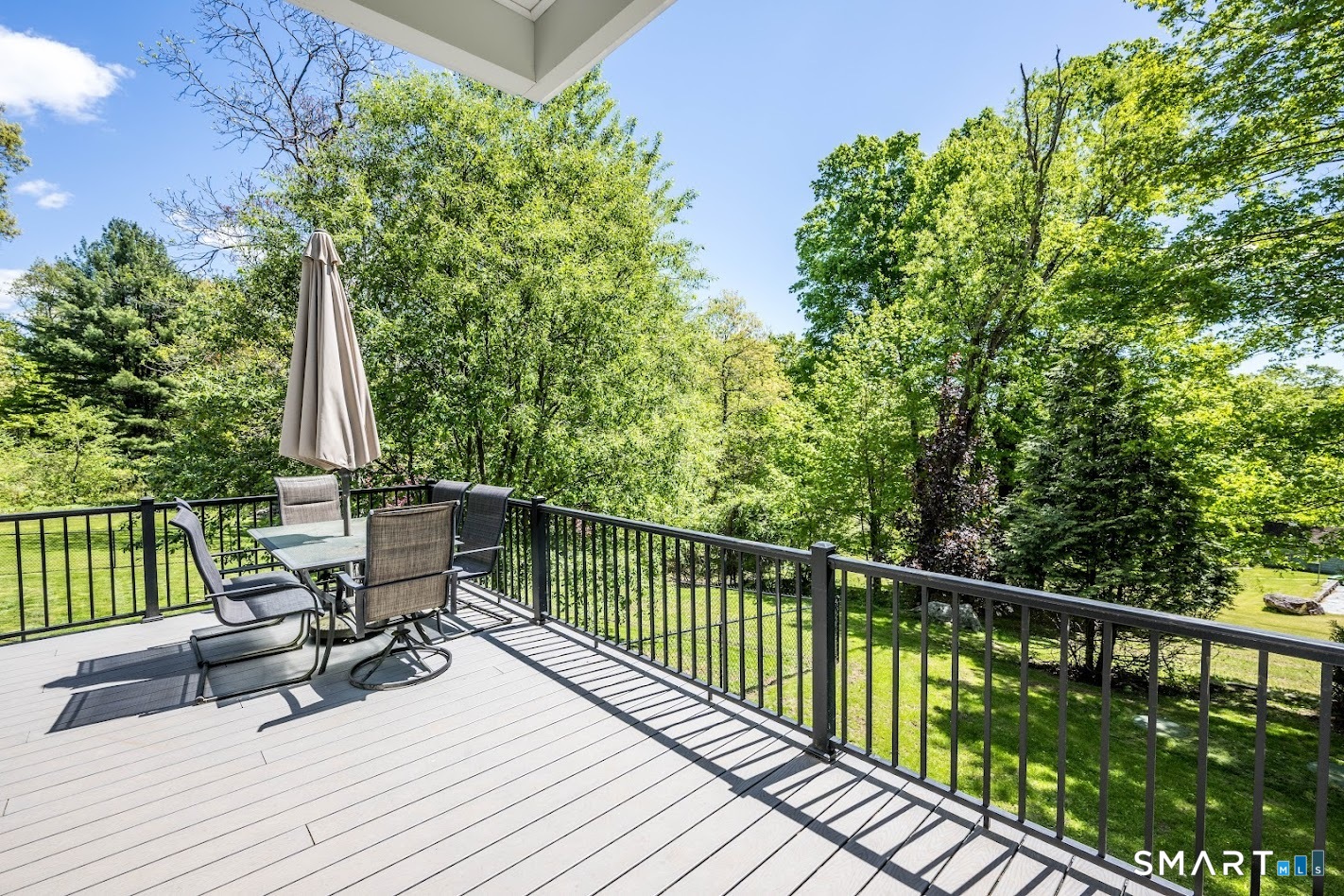 394 Brainard Hill Road Haddam, CT 06441 - Photo 23 of 23 a view of a balcony with chairs