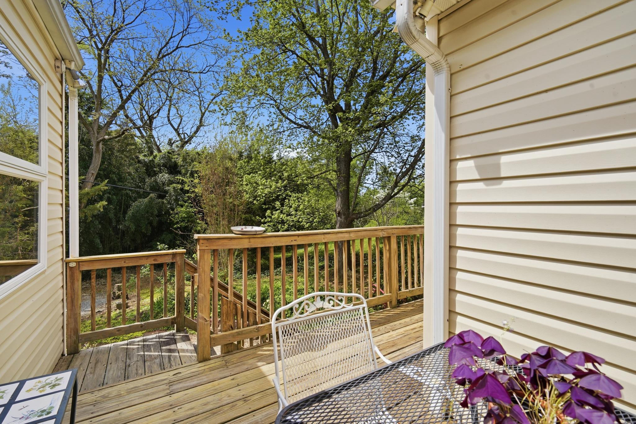 14136 Kentmore Park Road Kennedyville, MD 21645 - Photo 12 of 54 a view of balcony with wooden floor and seating space