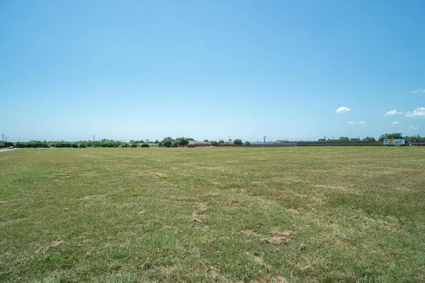 a view of a garden and a yard