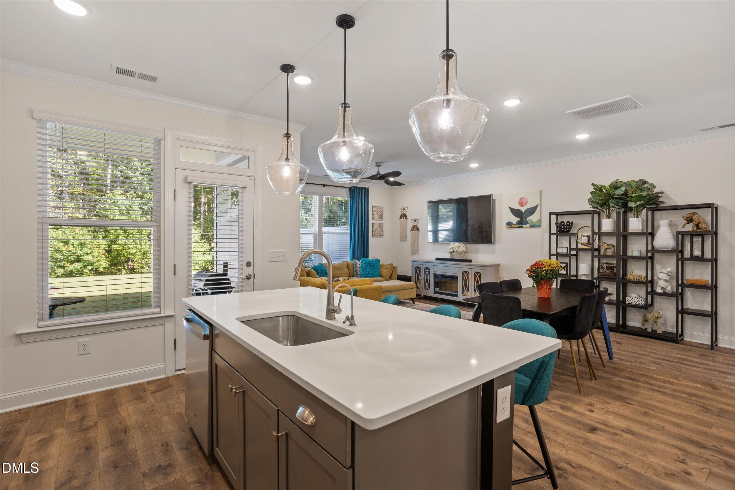 113 Raccoon Path Holly Springs, NC 27540 - Photo 10 of 28 113 Raccoon Path Kitchen View