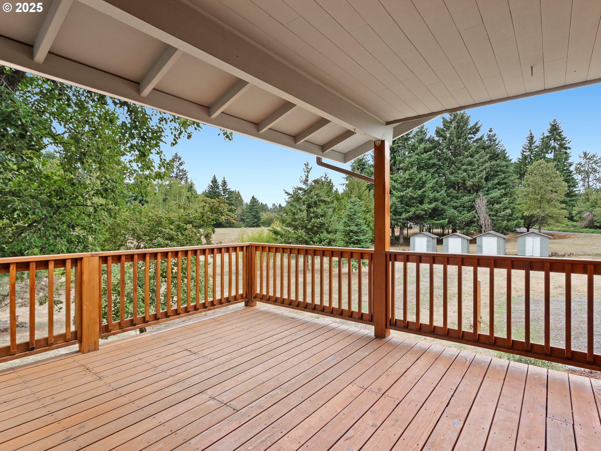 34603 Southeast Jarl Road Boring, OR 97009 - Photo 22 of 48 a view of porch with wooden floor