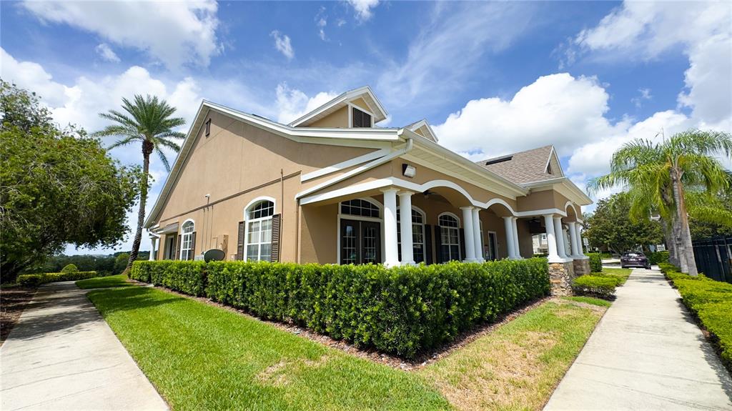 1217 Seburn Road Apopka, FL 32703 - Photo 53 of 61 a front view of a house with garden