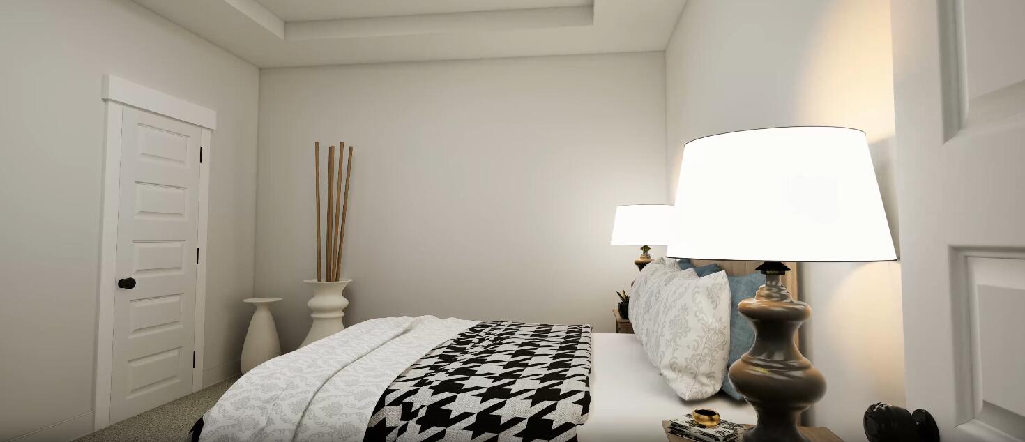 98 Sagebrush Drive Freeport, FL 32439 - Photo 8 of 30 a bedroom with a bed and a lamp