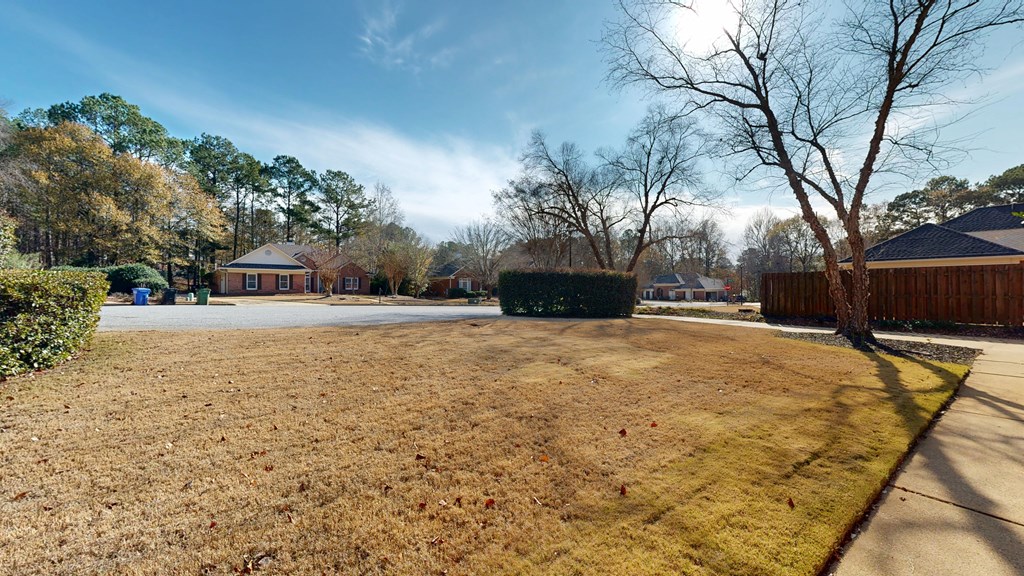 4608 Baltusrol Court Columbus, GA 31909 - Photo 11 of 76 a view of yard covered with snow in front of house