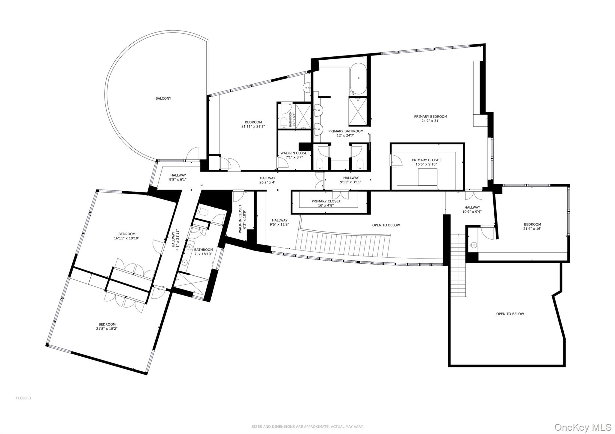 183 Old Field Road Old Field, NY 11733 - Photo 50 of 50 Upper Level Floor Plan
