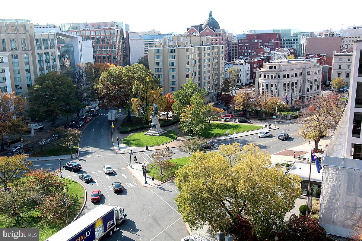 1 Scott Circle Northwest, Unit 20 Washington, DC 20005 - Photo 37 of 37 a view of a city with tall buildings