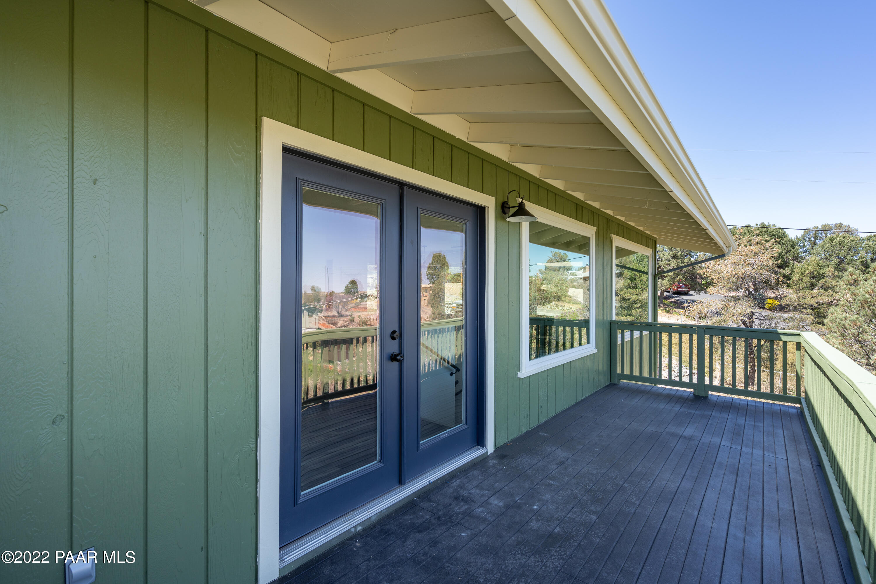 2615 Ridge Road Prescott, AZ 86301 - Photo 26 of 29 a view of a house with porch and wooden floor