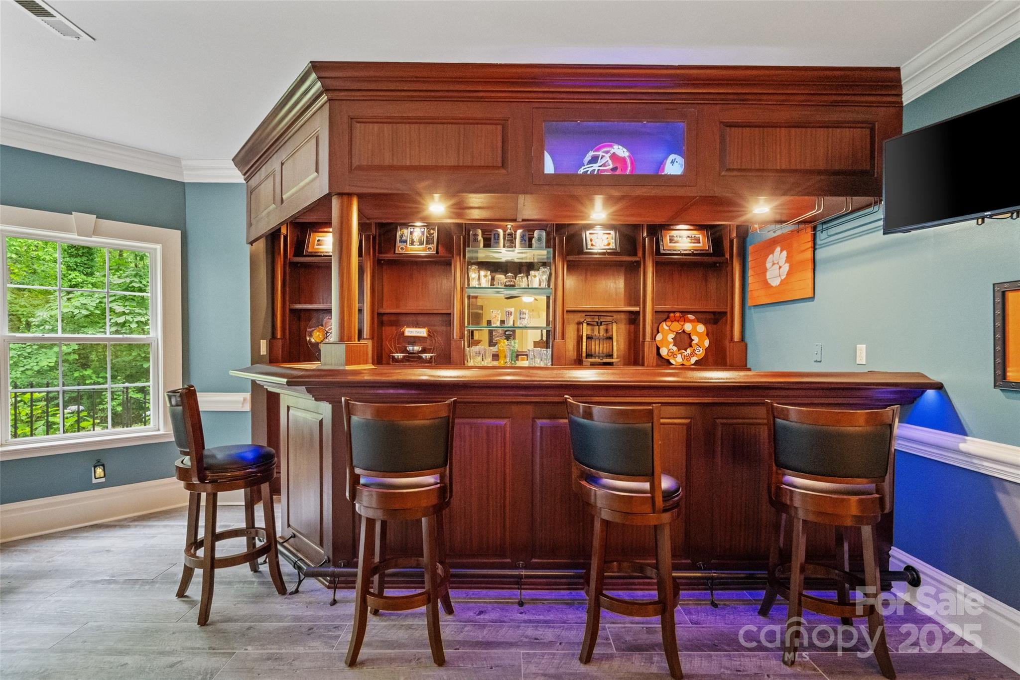 1669 Mary Ellen Drive Fort Mill, SC 29708 - Photo 35 of 48 a view of a dining room with furniture window and wooden floor