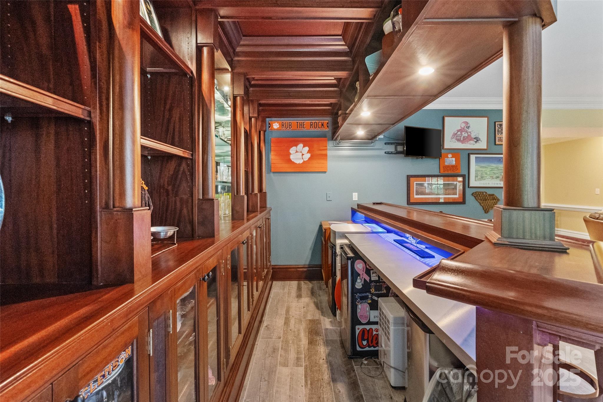 1669 Mary Ellen Drive Fort Mill, SC 29708 - Photo 36 of 48 a room with furniture and wooden floor