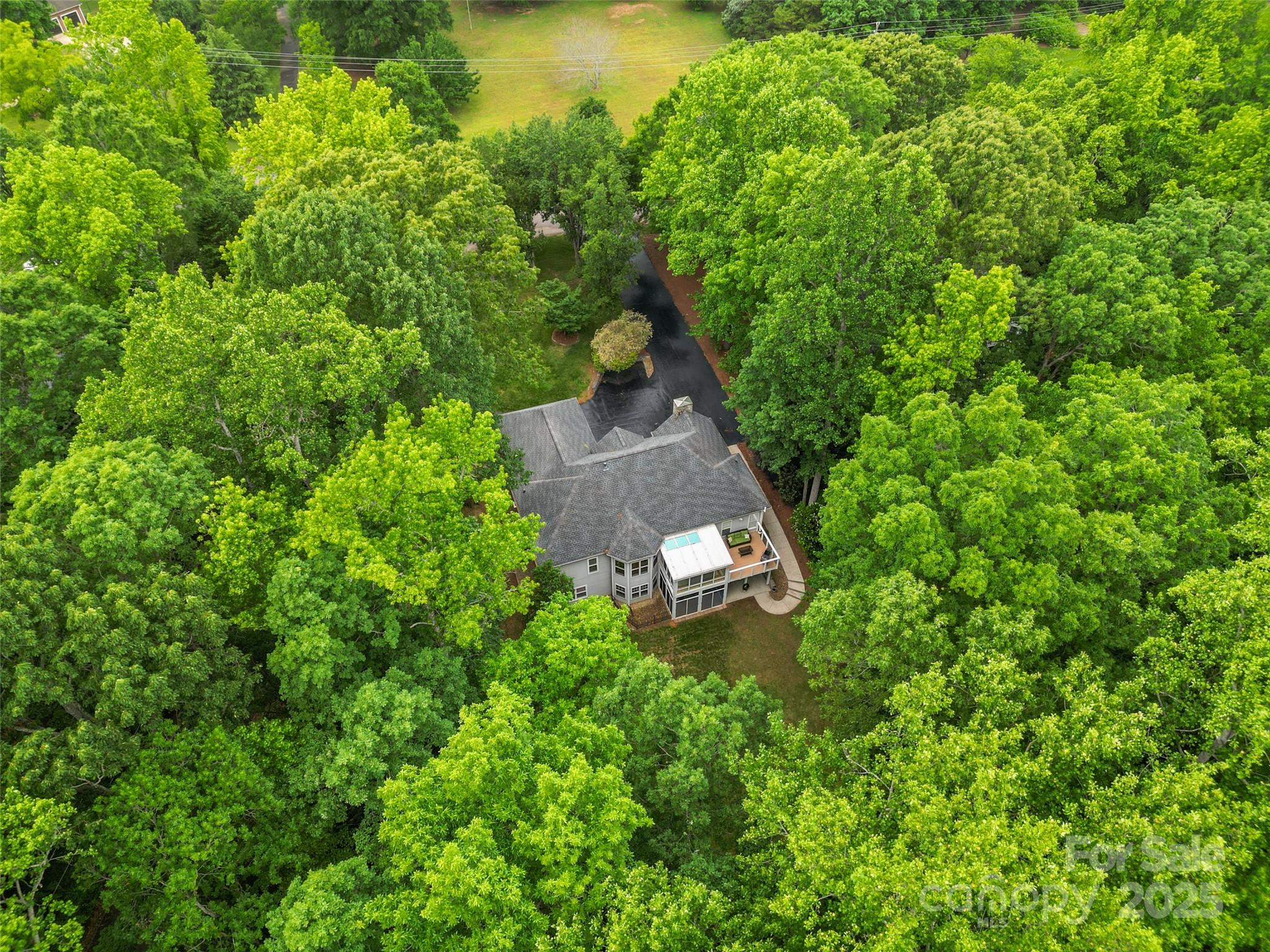 1669 Mary Ellen Drive Fort Mill, SC 29708 - Photo 6 of 48 an aerial view of a house with a yard and lake view