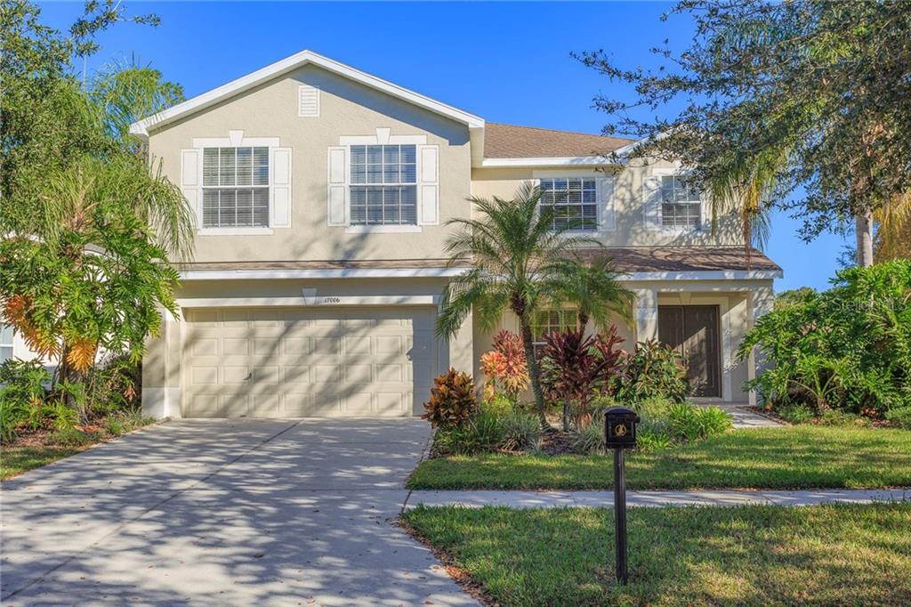 17006 Falconridge Road Lithia, FL 33547 - Photo 1 of 1 Front of home with New paint and upgraded landscaping