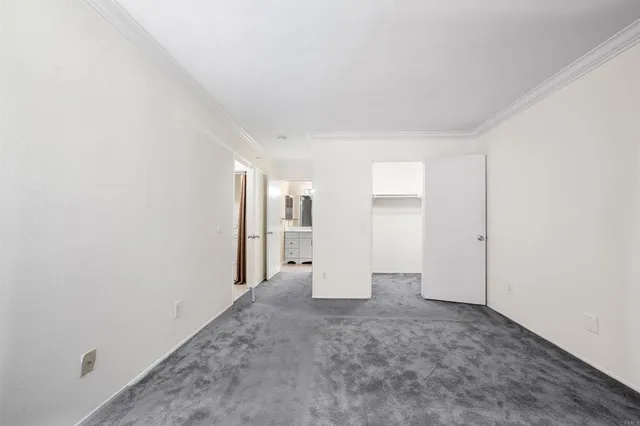 a view of empty room