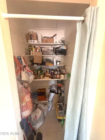 a view of water heater room