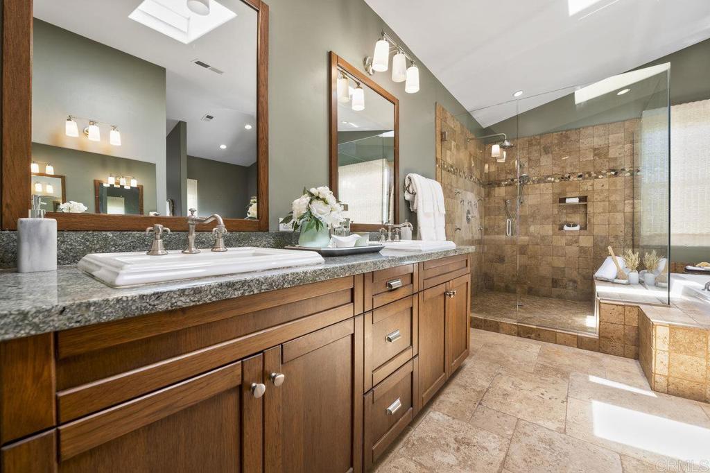 328 Cole Way Oceanside, CA 92054 - Photo 20 of 29 a bathroom with double vanity and a mirror