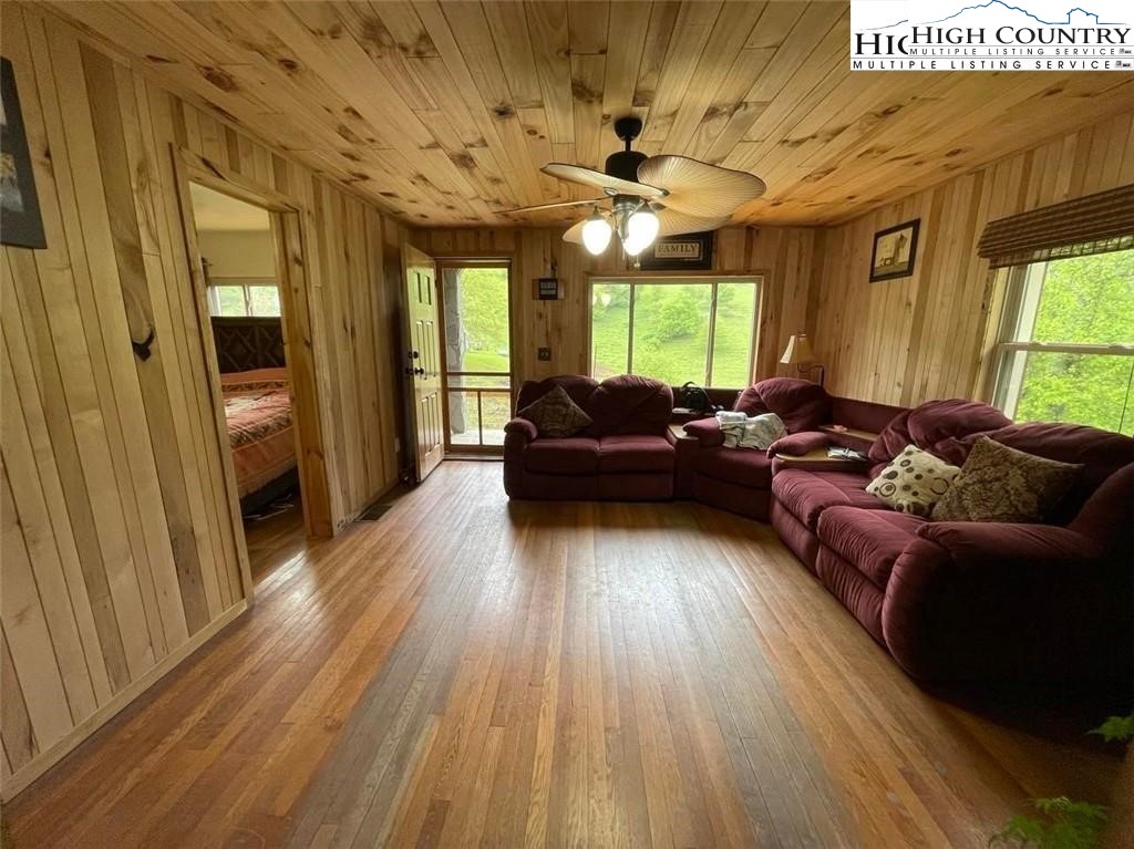743 School House Road Whitetop, VA 24292 - Photo 7 of 30 a living room with furniture and a large window
