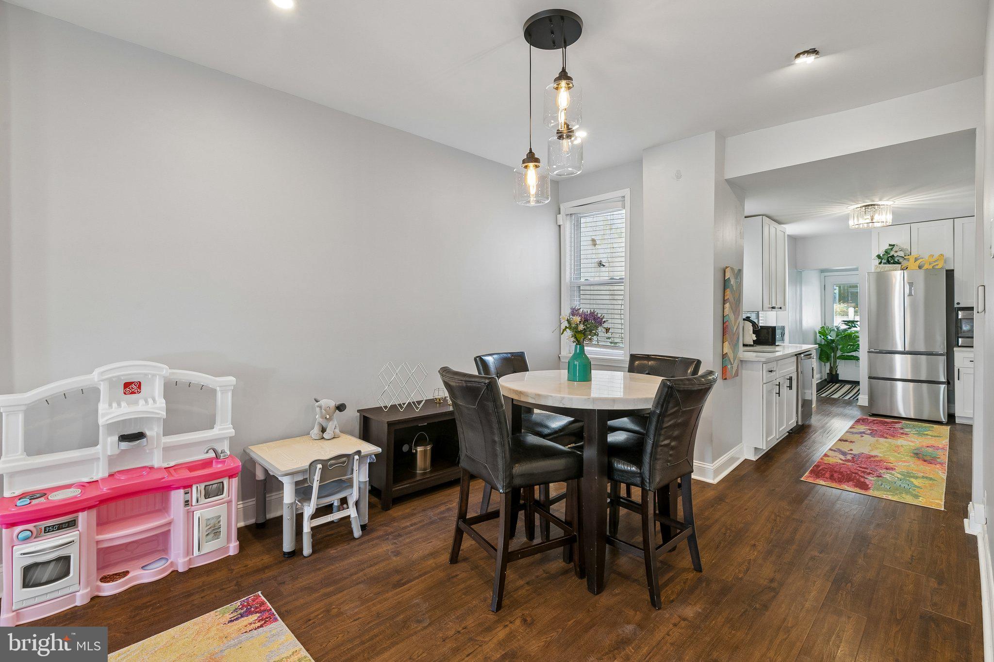 5365 Morris Street Philadelphia, PA 19144 - Photo 11 of 35 a view of a dining room with furniture and wooden floor