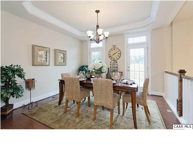 72 Avinity Loop Charlottesville, VA 22902 - Photo 7 of 19 a dining room with furniture a chandelier and window