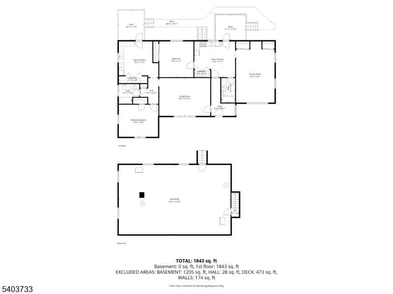 210 Highway 284 Wantage, NJ 07461 - Photo 28 of 28 a picture of a floor plan