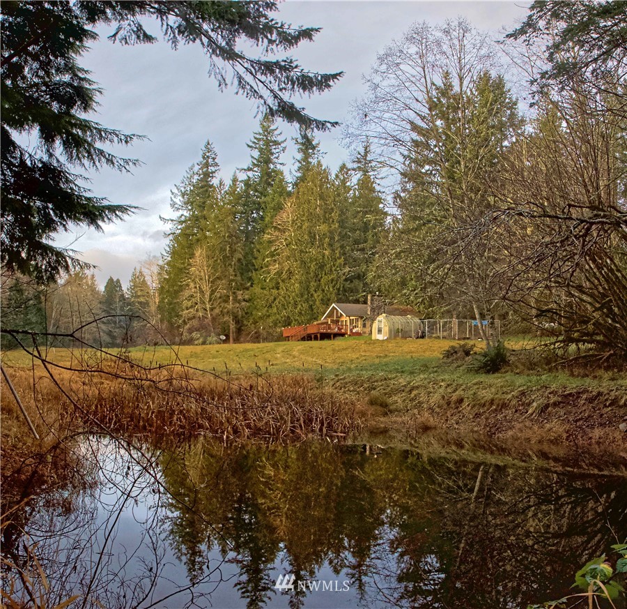 991 Lords Lake Loop Road Quilcene, WA 98376 - Photo 30 of 34 a view of outdoor space and a yard