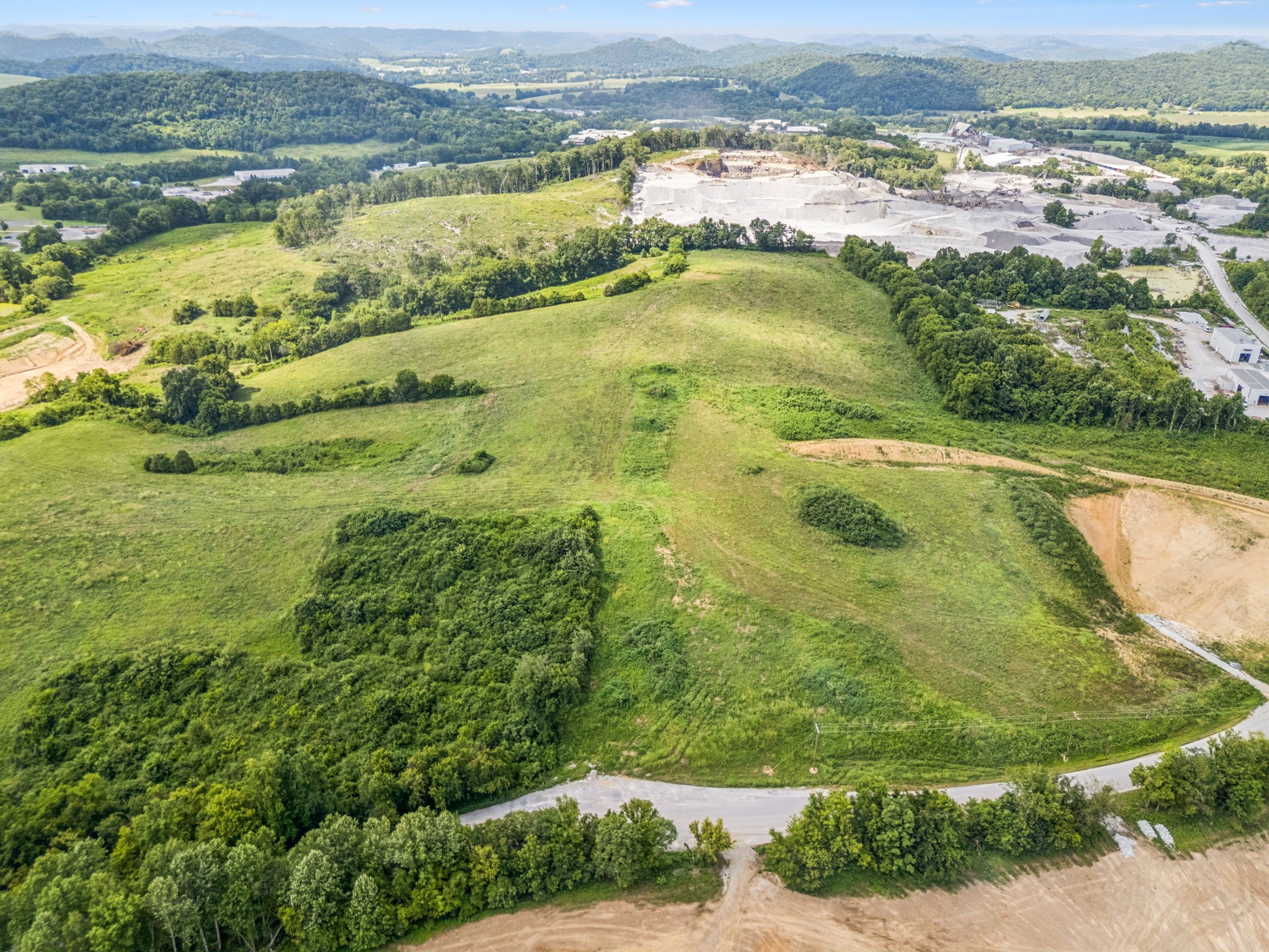 an aerial view of ocean view
