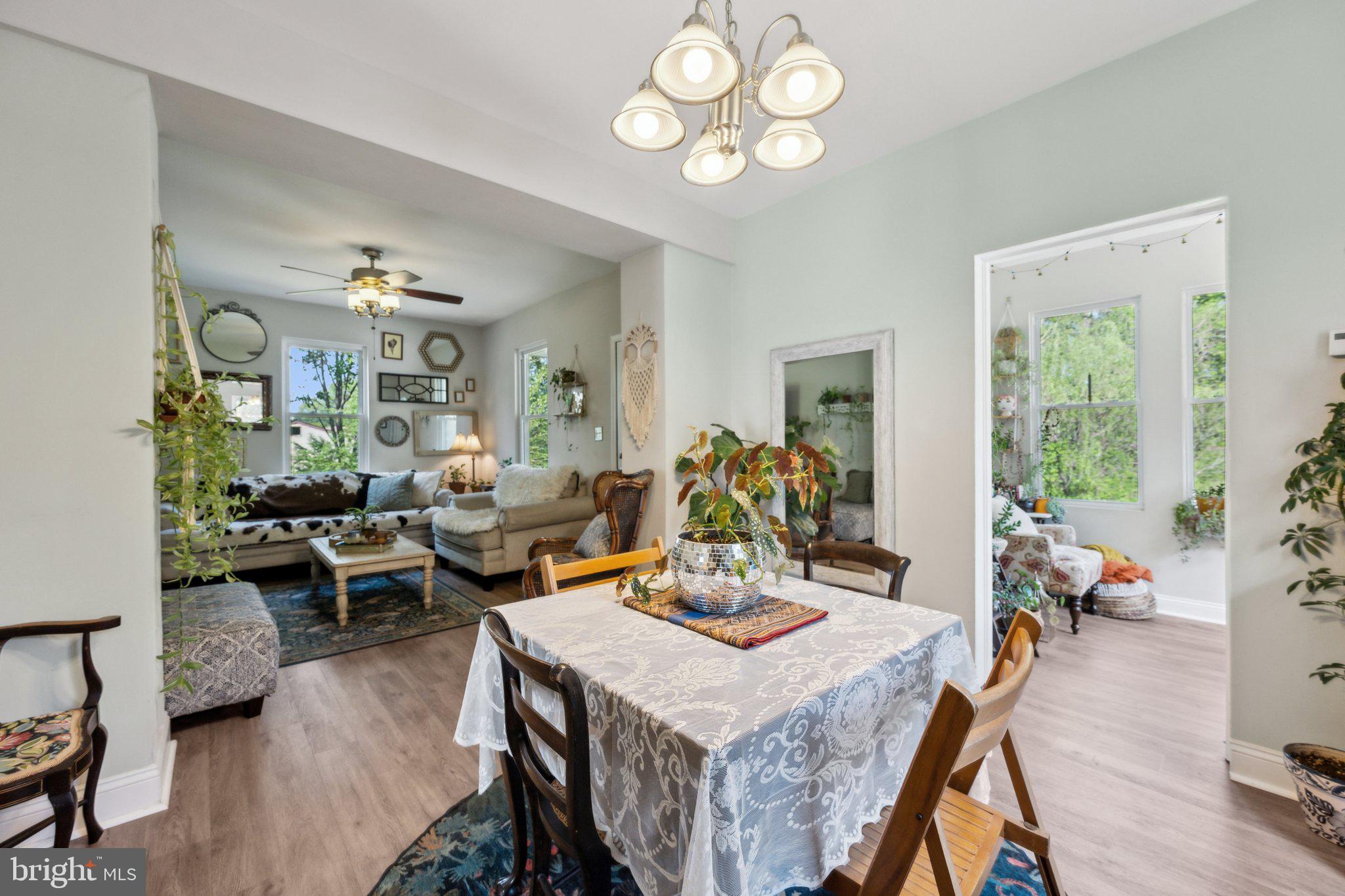 8116 Beverly Road Severn, MD 21144 - Photo 8 of 24 a view of a dining room with furniture window and outside view