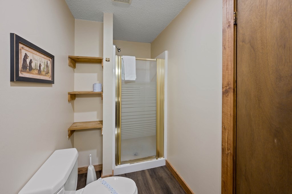 4296 Powdermill Estates Road Sevierville, TN 37876 - Photo 47 of 55 a bathroom with a toilet and a shower