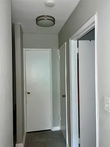 a view of a elevator